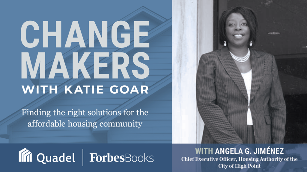 In this episode of ChangeMakers, Katie welcomes Angela Jimenez, the first female CEO of the Housing Authority of the City of High Point. From her personal journey as a former public housing resident to her current leadership role, Angela shares how her experiences shape her approach to transforming affordable housing. She discusses innovative initiatives including the conversion of outdated housing developments into modern communities, the creation of the Cecil Brockman Academic Center for youth education, and comprehensive programs supporting residents from early childhood through senior years. Angela provides insights into High Point's affordable housing challenges, including a 10,000-unit shortage and the impact of COVID-19 on the local housing market. Through her leadership, the Housing Authority focuses on creating environments where public housing is indistinguishable from private developments while empowering residents through education, financial literacy, and pathways to homeownership. Angela's personal story of experiencing homelessness and living in public housing adds depth to her mission of breaking stereotypes and building stronger communities.