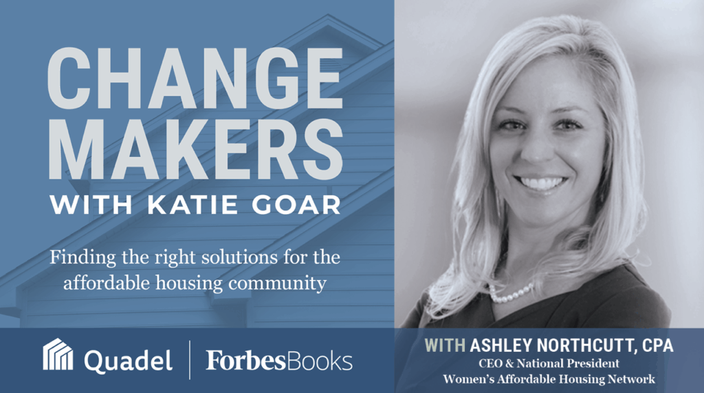 In this inspiring episode of Changemakers with Katie Gore, Ashley Northcutt, President and CEO of the Women’s Affordable Housing Network (WAHN), shares how she pivoted from a 15-year career in public accounting to leading a groundbreaking movement empowering women in affordable housing. Dive into a conversation about WAHN’s mission to unite professionals across the industry—from finance to property management—through education, advocacy, and collaboration. Discover how WAHN is bridging gaps with initiatives like college campus chapters, virtual technical trainings, and the annual Summit—a sold-out event blending wellness, networking, and problem-solving to tackle housing challenges. Ashley highlights the power of storytelling to shift perceptions about who needs affordable housing and why stability transforms lives. Learn about innovative tools like the She Speaks directory, amplifying female voices in the industry, and the Asking for a Friend podcast series, offering anonymous career guidance. Ashley also unveils bold visions for the future, from expanding outreach to high schools to creating funds for women developers. Tune in for a masterclass in leadership, community-building, and driving systemic change—proving that when women collaborate, the affordable housing crisis doesn’t stand a chance.